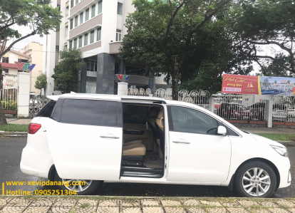 Thuê xe Kia Sedona 7 chỗ đi công tác tại Đà Nẵng giá rẻ 
