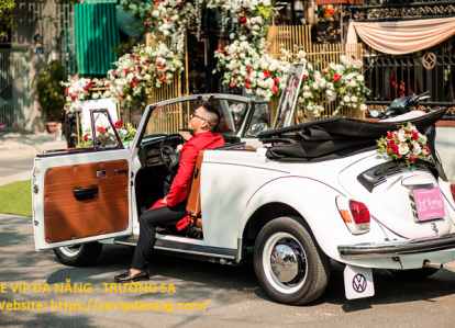 Dịch vụ cho thuê xe cưới Cổ Điển tại Đà Nẵng loại xe Con Bọ Cổ Volkswagen Beetle