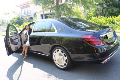 Cho thuê xe hạng sang Mercedes S650 Maybach tại Đà Nẵng 