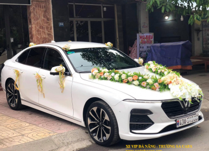 Dịch vụ cho thuê xe Vinfast Lux A2.0 rước dâu tại Đà Nẵng
