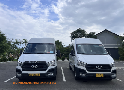 Thuê xe 16 chỗ Hyundai Solati Đà Nẵng giá rẻ đời mới 