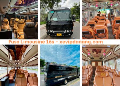 Cho Thuê xe 18 chỗ Limousine tại Huế Đà Nẵng Hội An 