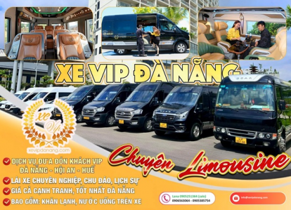 Xe VIP Đà Nẵng cho thuê xe cao cấp 4 chỗ đến 45 chỗ 