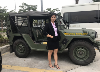 Cho thuê xe Jeep Army 4 chỗ tại Đà Nẵng 