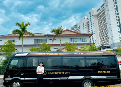 Thuê xe Fuso Limousine 17 chỗ tại Đà Nẵng giá rẻ 