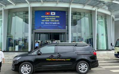 Thuê xe Kia Sedona phục vụ hội nghị tại Đà Nẵng 