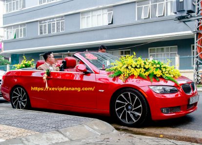 Thuê xe rước dâu BMW mui trần tại Đà Nẵng 