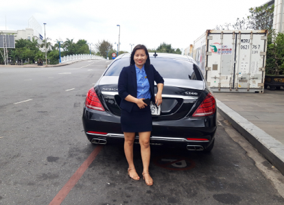 Cho thuê xe hạng sang Mercedes S600 Maybach tại Đà Nẵng 
