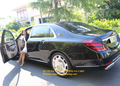 Cho thuê xe Mercedes S650 Maybach phục vụ hội nghị tại Đà Nẵng 